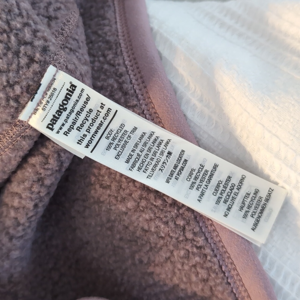 Patagonia Women's Better Sweater - Quarter Zip Fleece - S - Picture 4 of 5